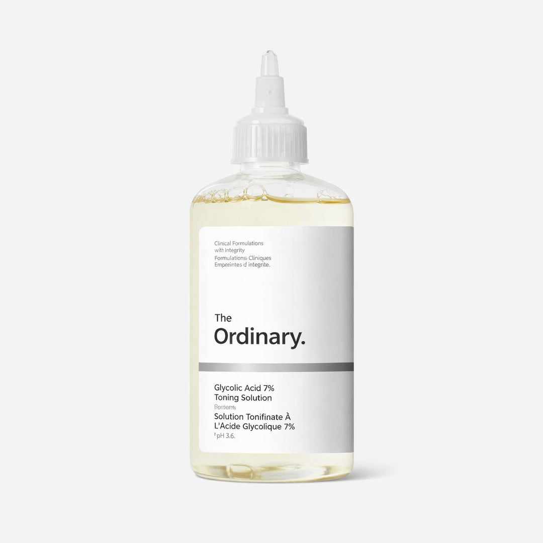 The Ordinary Glycolic Acid 7% Toning Solution | Exfoliating Face Toner for Radiant, Smooth & Bright Skin | 240ml