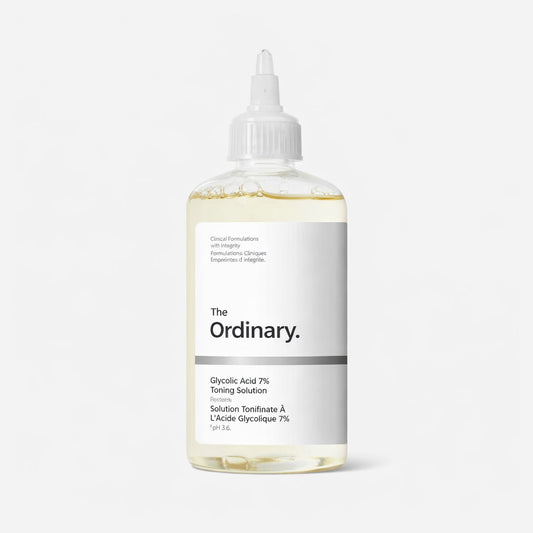 The Ordinary Glycolic Acid 7% Toning Solution | Exfoliating Face Toner for Radiant, Smooth & Bright Skin | 240ml