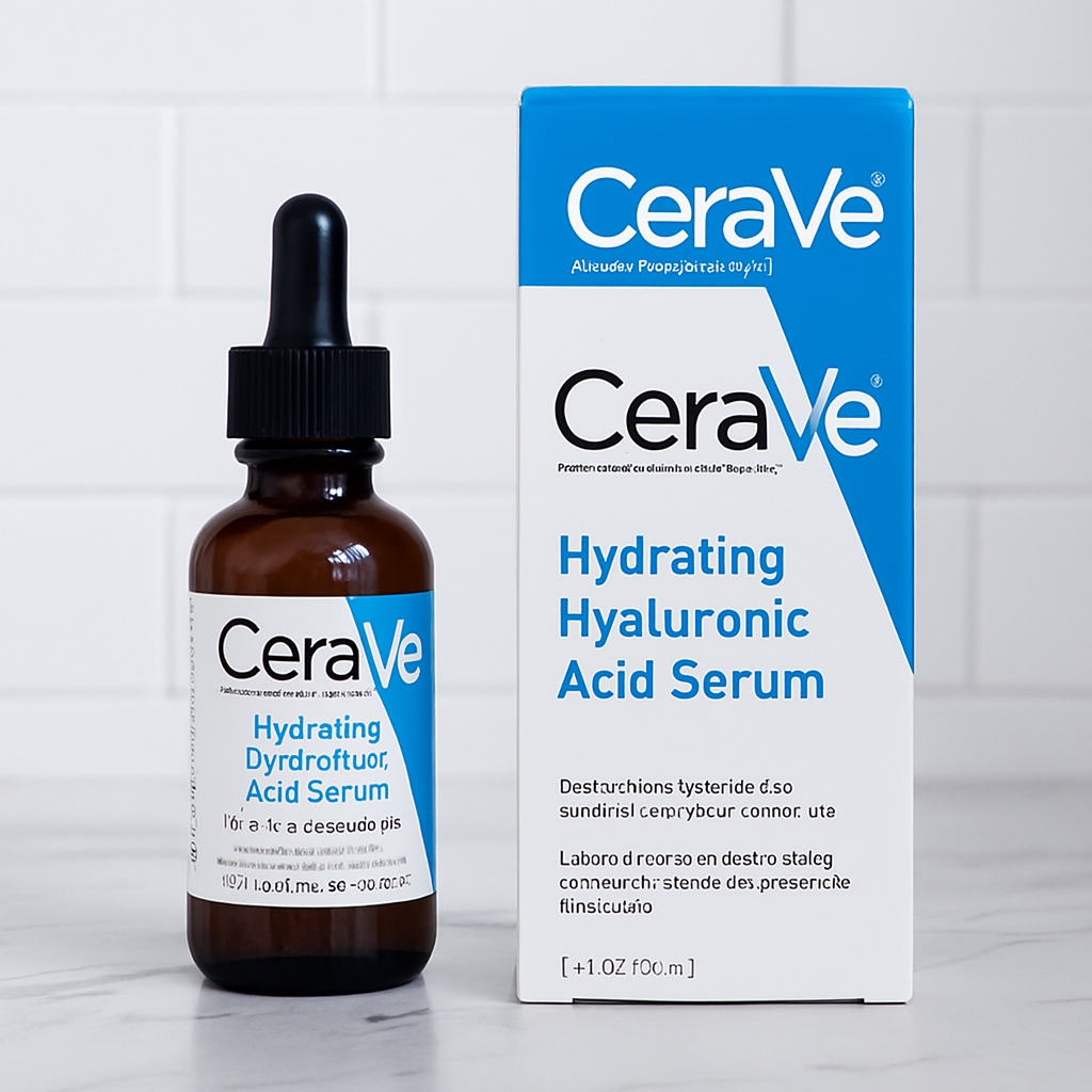 CeraVe Hydrating Hyaluronic Acid Serum 30ml | Lightweight Face Serum for Deep Hydration