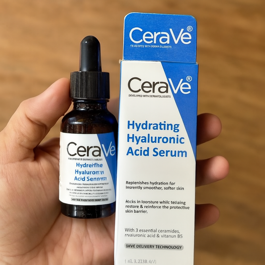 CeraVe Hydrating Hyaluronic Acid Serum 30ml | Lightweight Face Serum for Deep Hydration