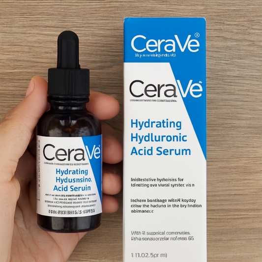 CeraVe Hydrating Hyaluronic Acid Serum 30ml | Lightweight Face Serum for Deep Hydration
