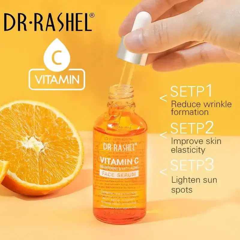Dr Rashel Vitamin C Face Serum 50ml | Brightening & Anti-Aging Skincare