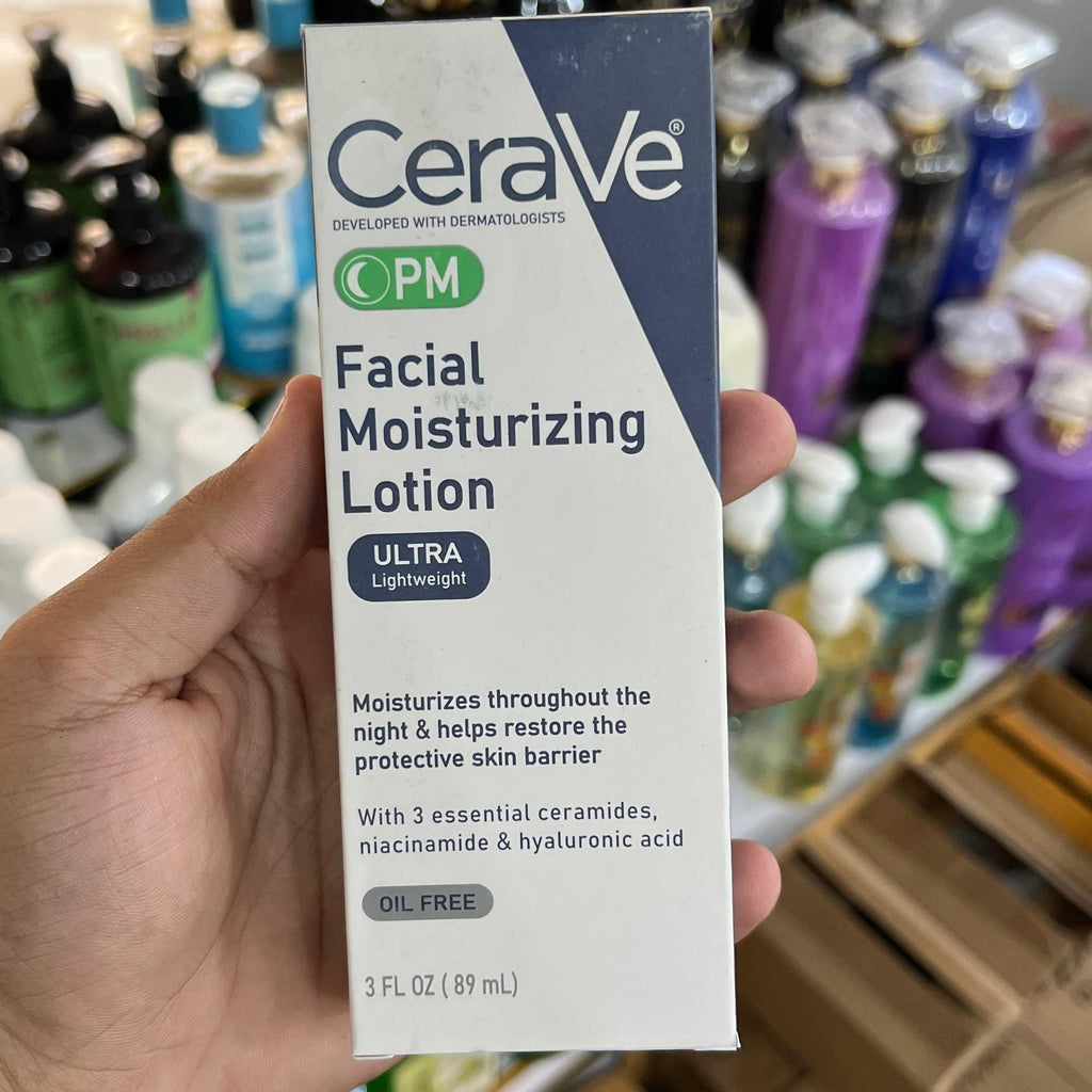 CeraVe Facial Moisturizing Lotion – Lightweight Hydrating Face Moisturizer for All Skin Types