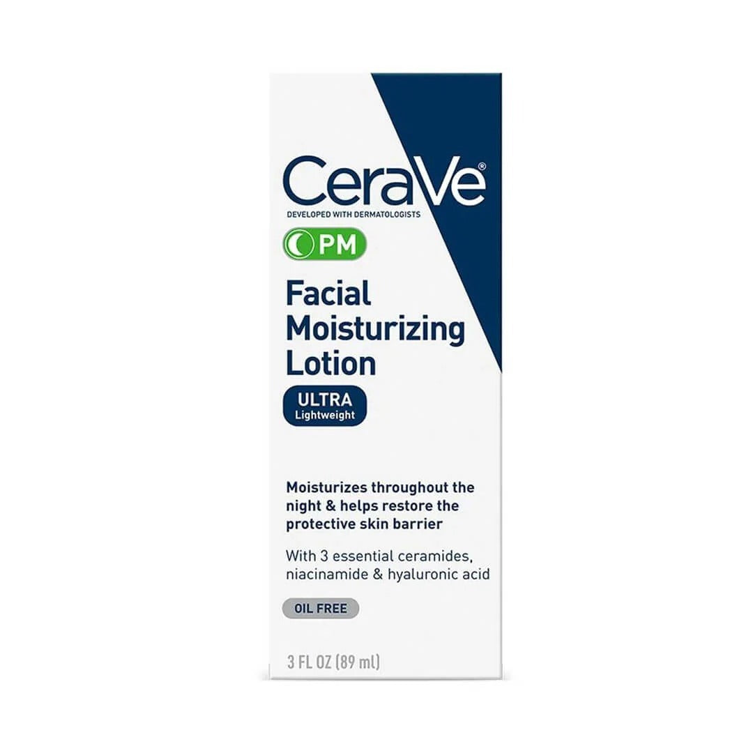 CeraVe Facial Moisturizing Lotion – Lightweight Hydrating Face Moisturizer for All Skin Types