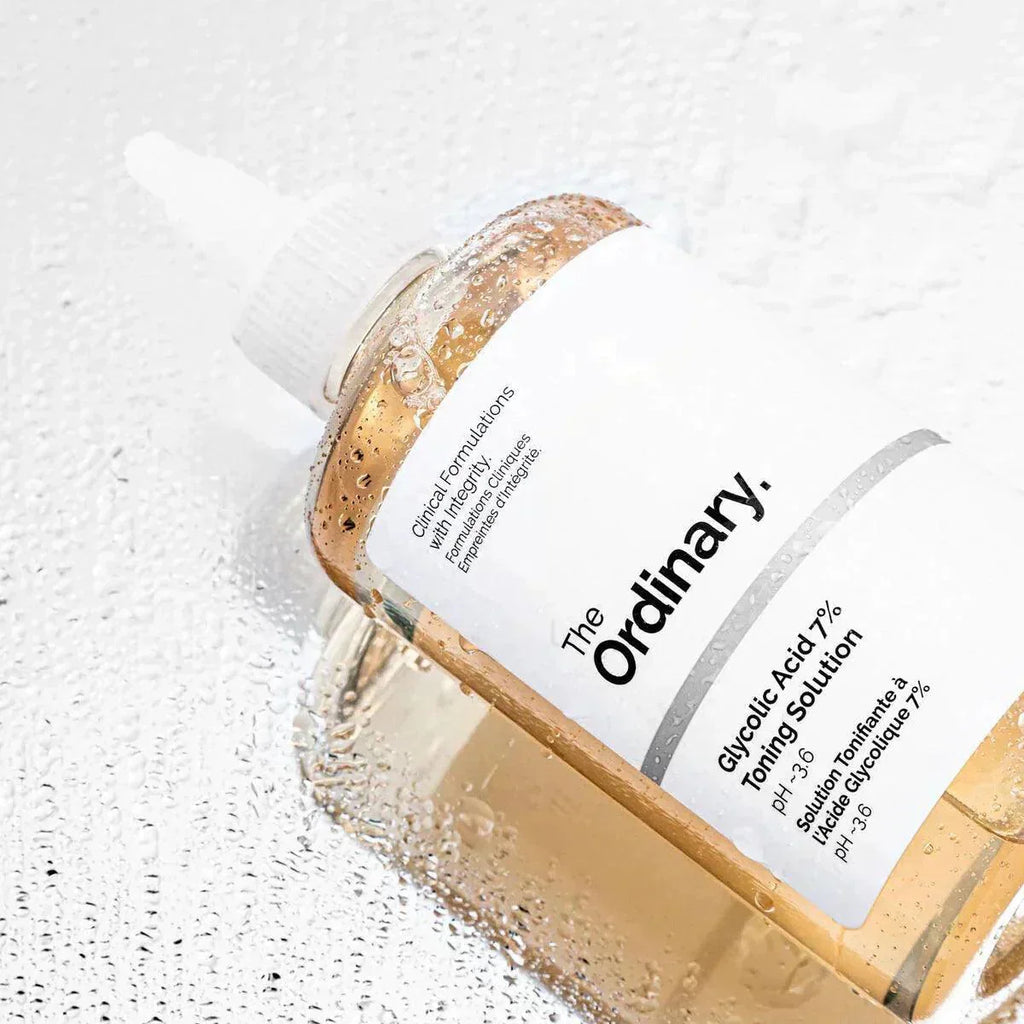 The Ordinary Glycolic Acid 7% Toning Solution | Exfoliating Face Toner for Radiant, Smooth & Bright Skin | 240ml