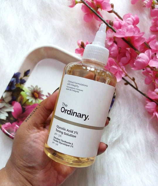 The Ordinary Glycolic Acid 7% Toning Solution | Exfoliating Face Toner for Radiant, Smooth & Bright Skin | 240ml