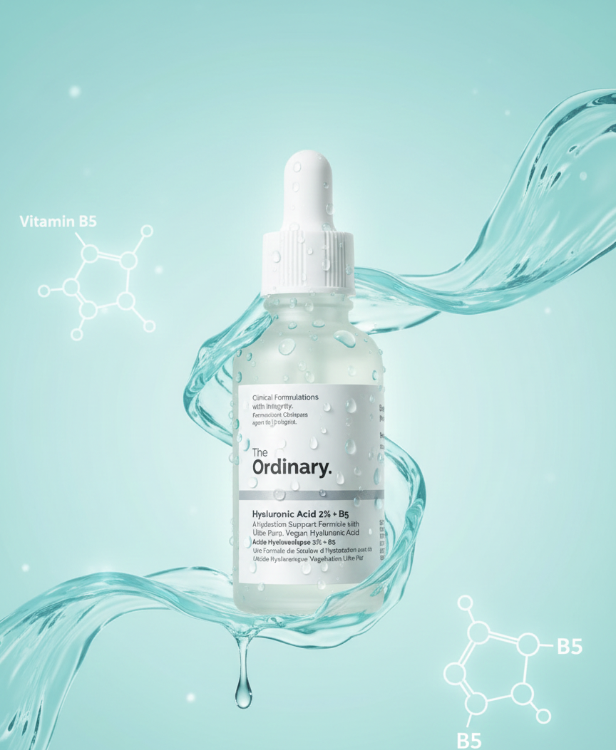 The Ordinary Skin Quench & Aqua Boost Serum | Hyaluronic Acid 2% + Vitamin B5 | Deep Hydration & Radiant Skin Renewal | 30g