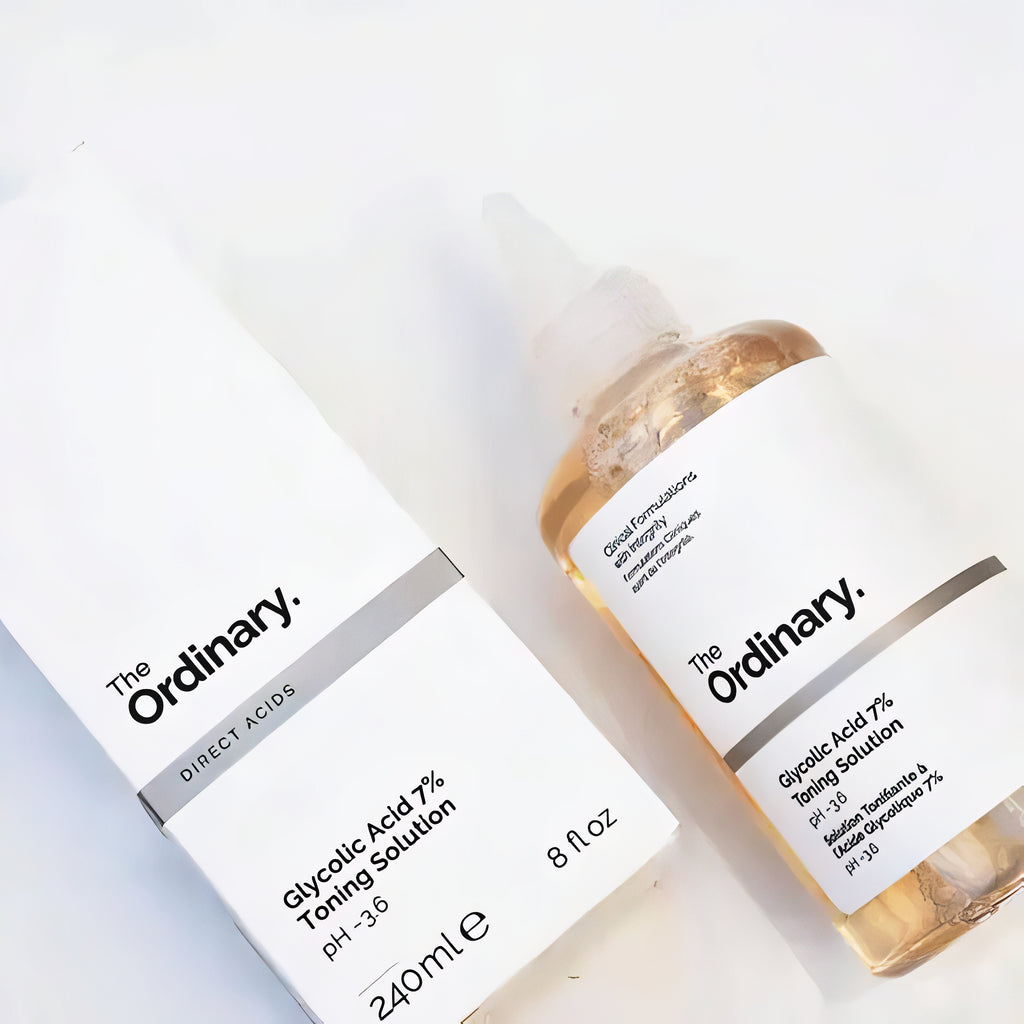 The Ordinary Glycolic Acid 7% Toning Solution | Exfoliating Face Toner for Radiant, Smooth & Bright Skin | 240ml