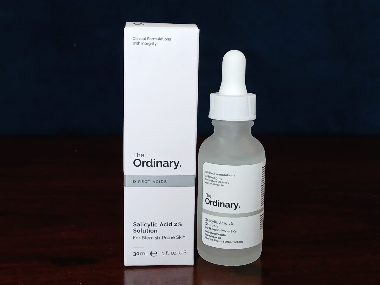The Ordinary Salicylic Acid 2% Solution | Acne & Blemish Control Serum for Oily Skin | Water-Based Formula | 30ml | Imported Quality