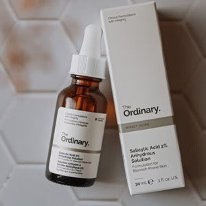 The Ordinary Salicylic Acid 2% Solution | Acne & Blemish Control Serum for Oily Skin | Water-Based Formula | 30ml | Imported Quality